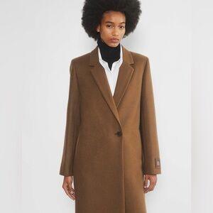 Aritzia Babaton Stedman Coat in Tan